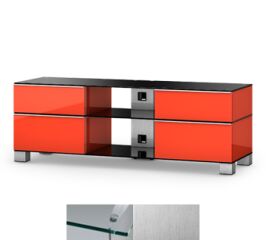 Sonorous MD9240CINXWHT - Meuble MOOD pour &eacute;cran PLASMA - LCD ( Pour &eacute;cran jusqu'&agrave; 56'' - maxi 80 kg 